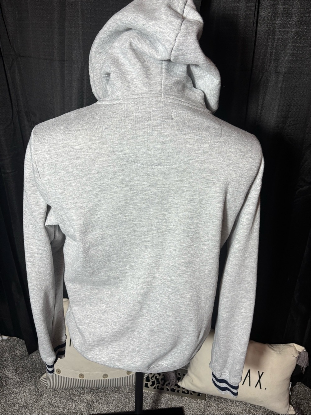 Gray Oklahoma Pullover Hoodie Sweatshirt - Picture 3 of 4